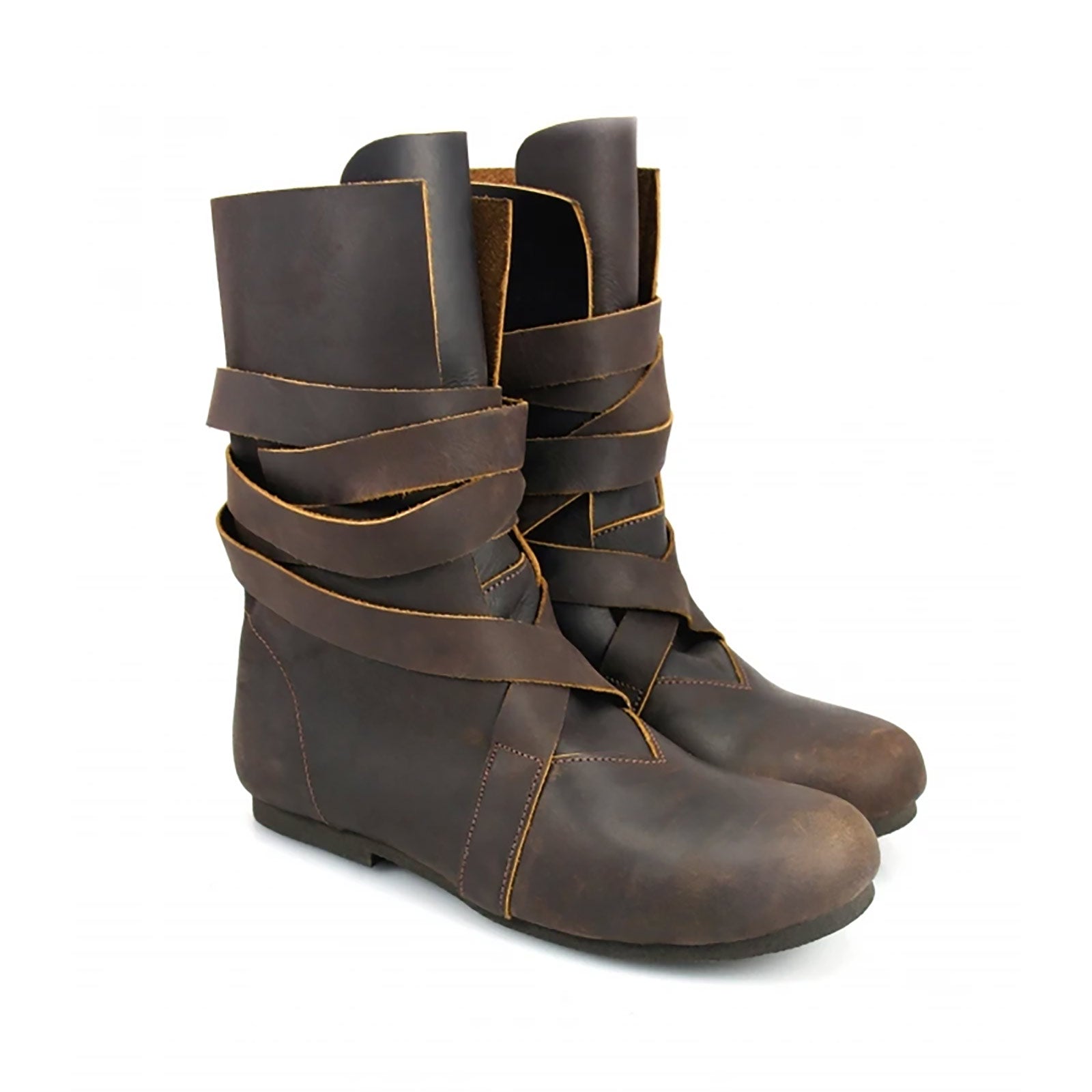 Produktbild Mittelalter Stiefel Floki braun