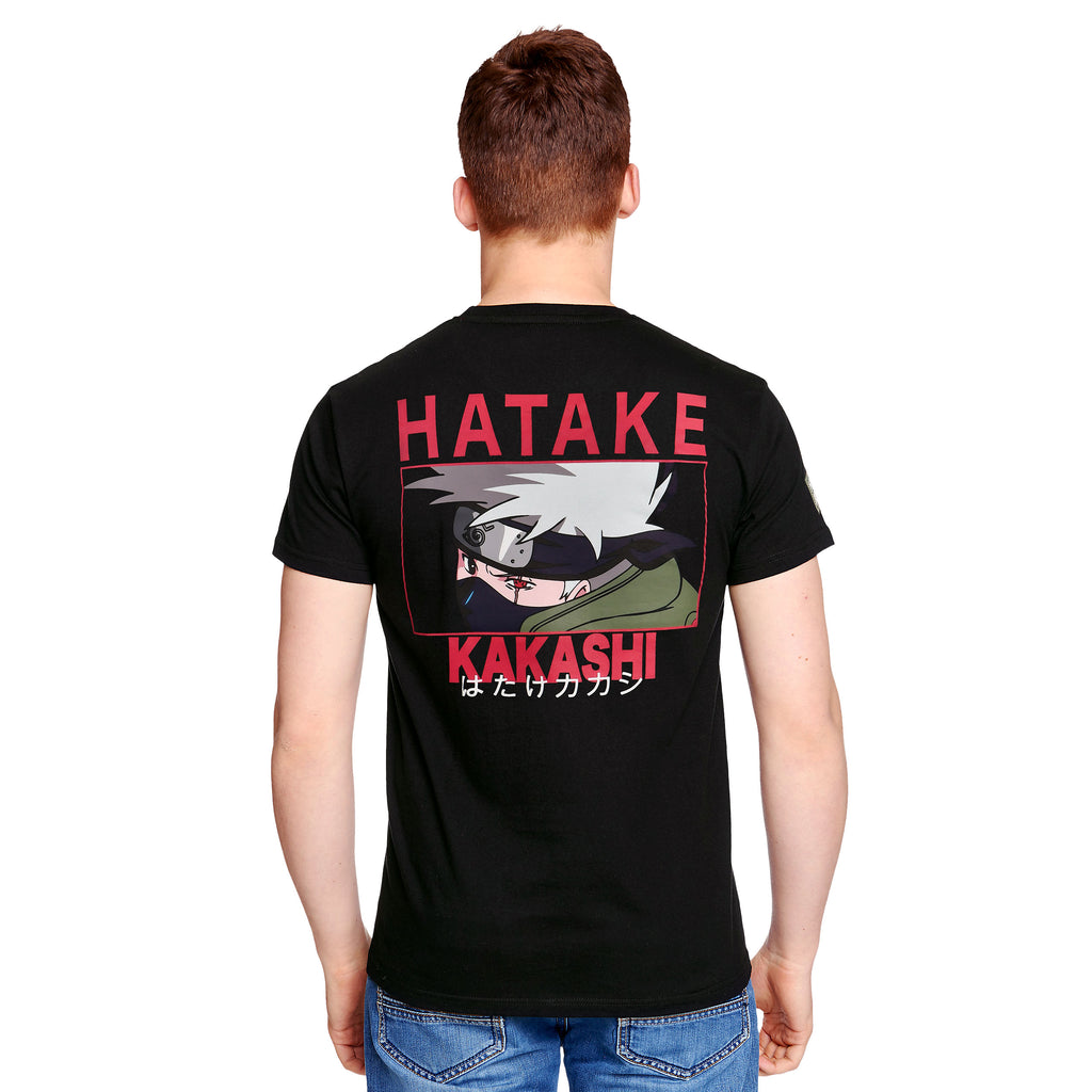 Image produit Naruto - Kakashi Hatake Poster T-Shirt Noir