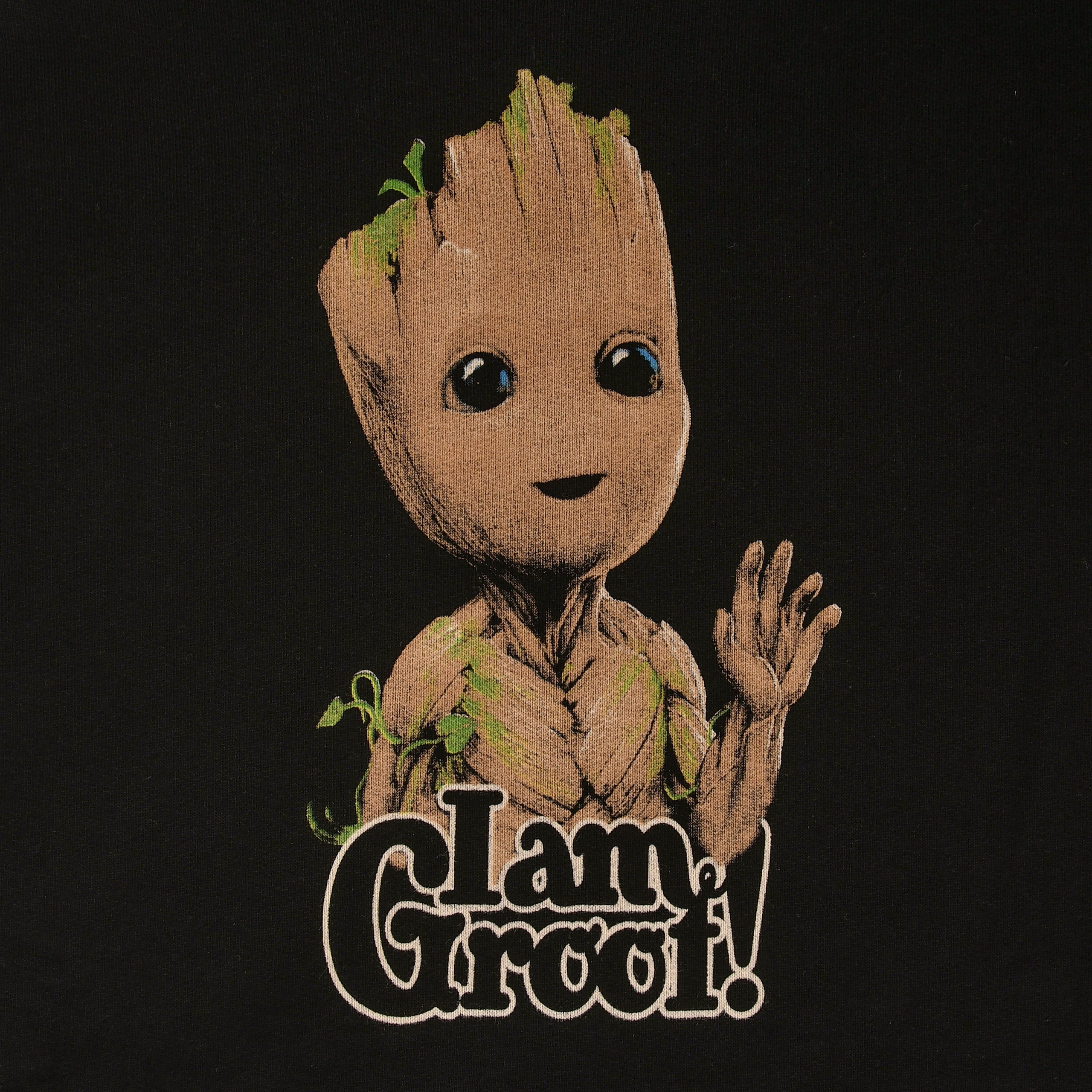 Image produit Guardians of the Galaxy - Sweat à Capuche I Am Groot Noir