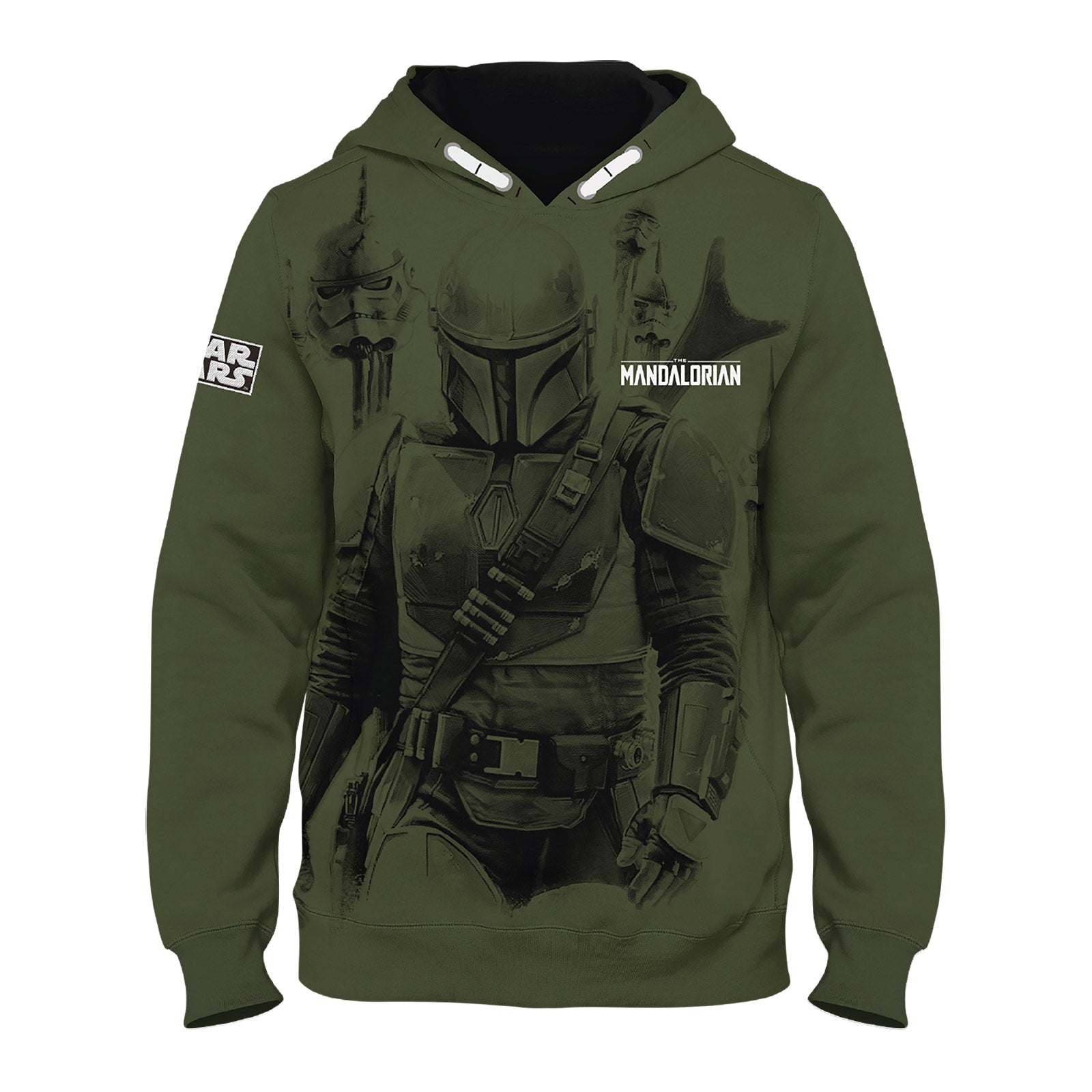 Immagine del prodotto Mando Hoodie Bambini verde - Star Wars The Mandalorian