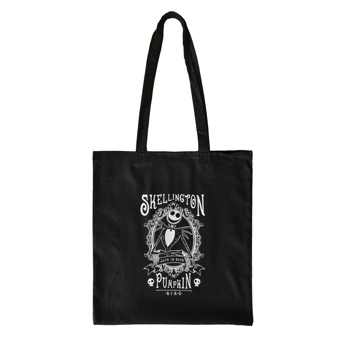 Produktbild Nightmare Before Christmas - Skellington Pumpkin Jutebeutel schwarz