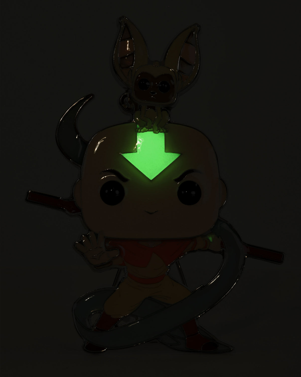 Image produit Avatar- Aang Glow in the Dark Funko Pop Pin 11 cm