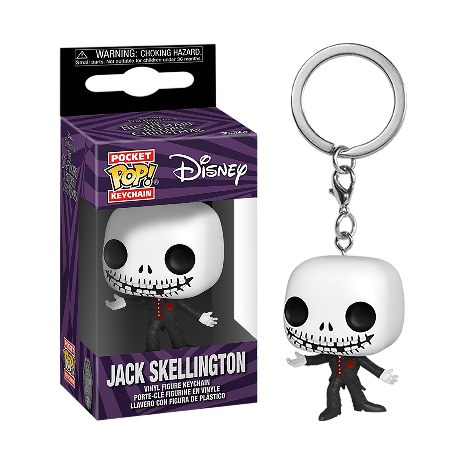 Image produit Cauchemar avant Noël - Porte-clés Funko Pop Jack Skellington