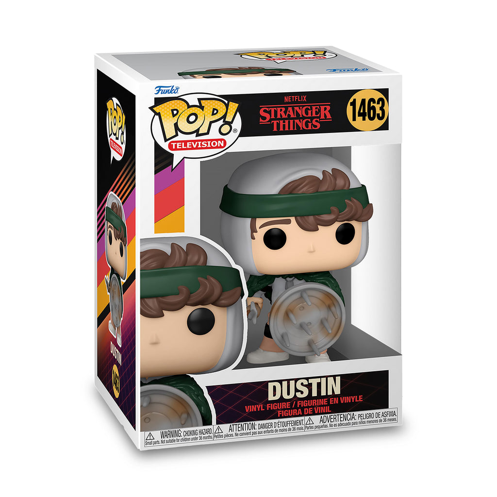 Immagine del prodotto Stranger Things - Dustin con scudo figura Funko Pop!