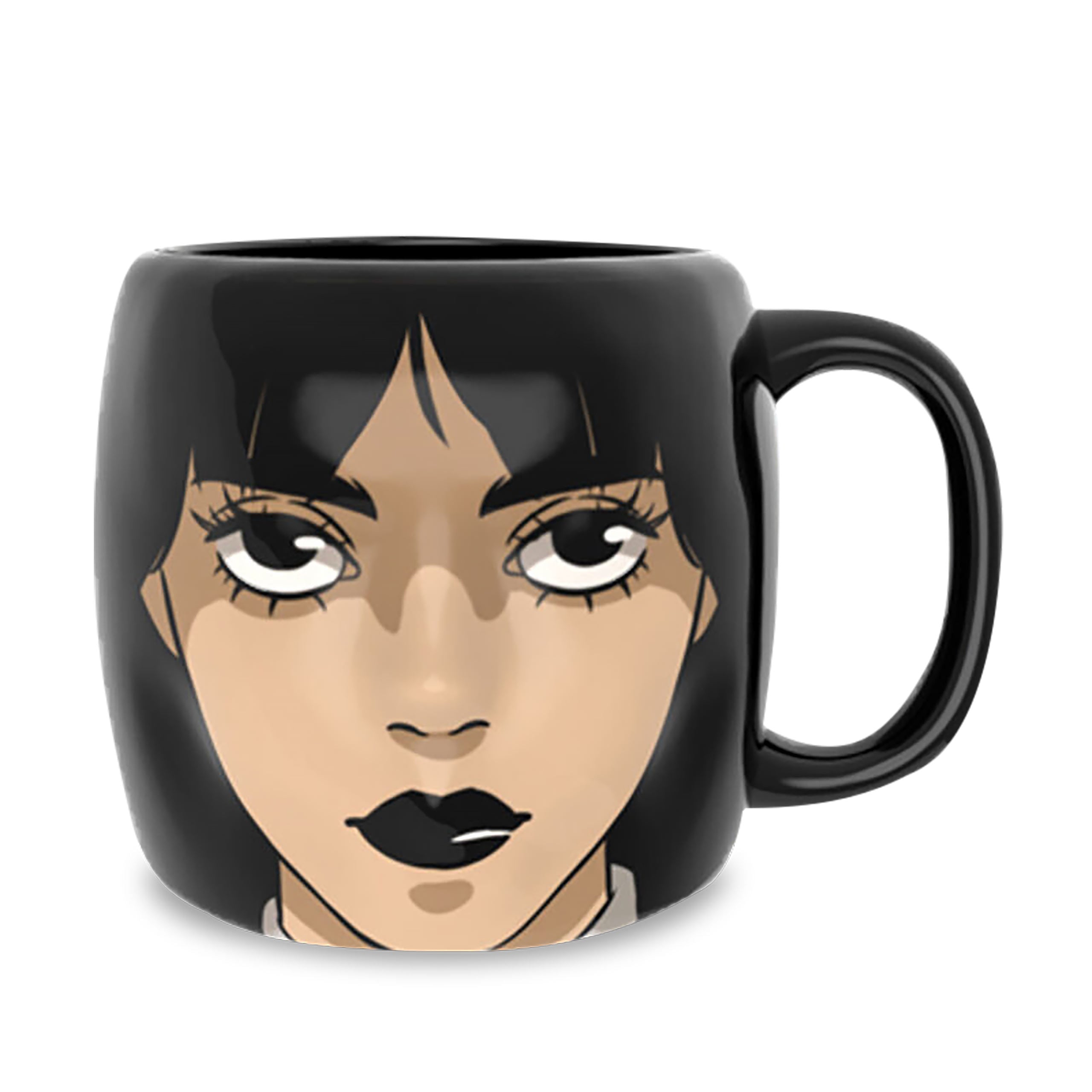 Produktbild Wednesday mit Händchen 3D Tasse
