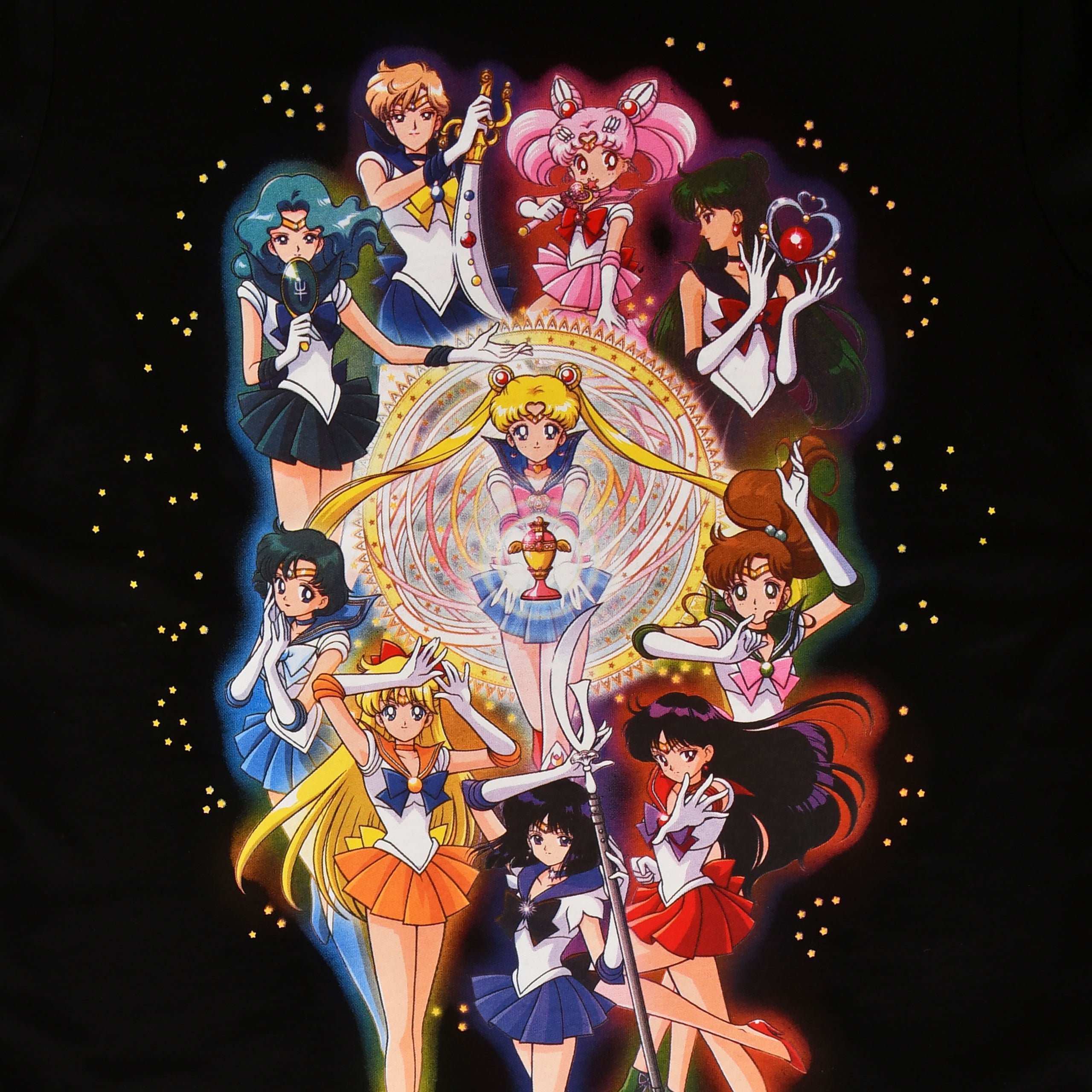 Produktbild Sailor Moon - Crew T-Shirt schwarz