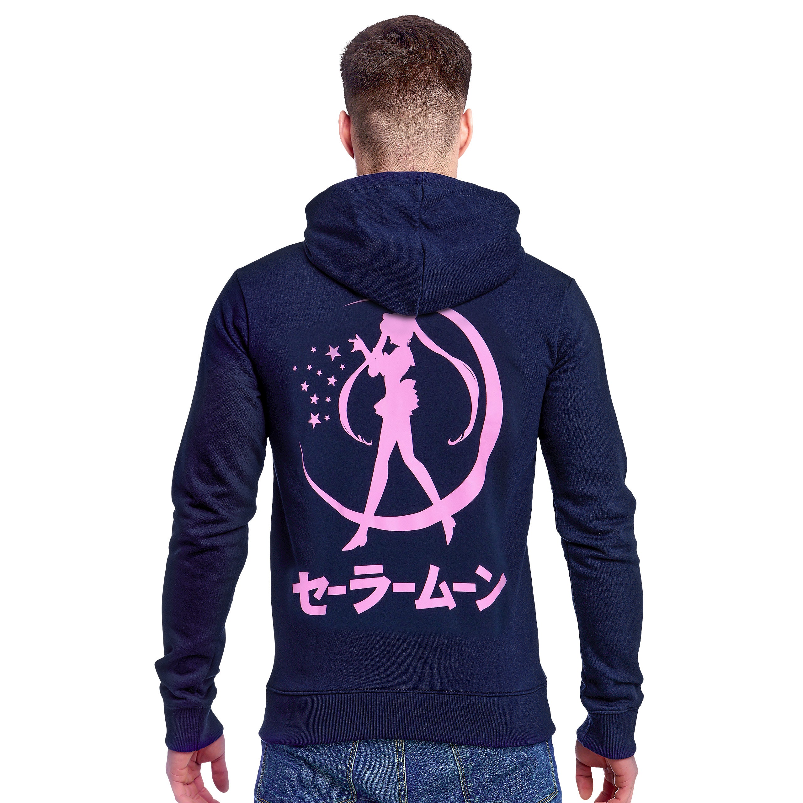 Produktbild Sailor Moon - Silhouette Hoodie blau