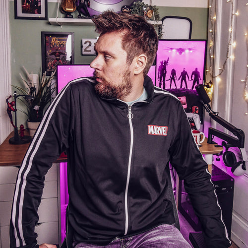Immagine del prodotto Marvel - Giacca da allenamento con logo nera