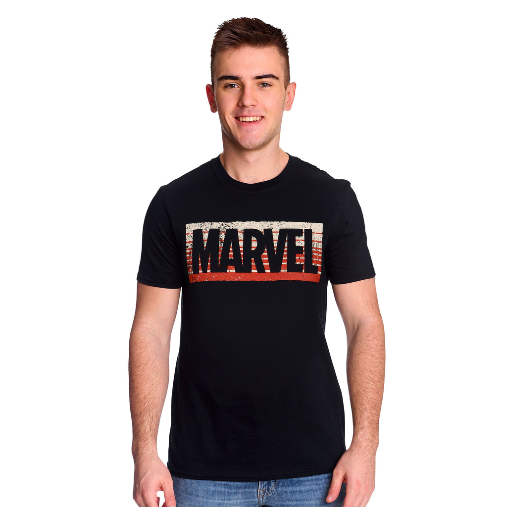 Immagine del prodotto Marvel - Maglietta nera con logo di Guardians