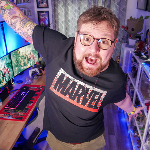 Image produit Marvel - T-shirt logo Guardians noir