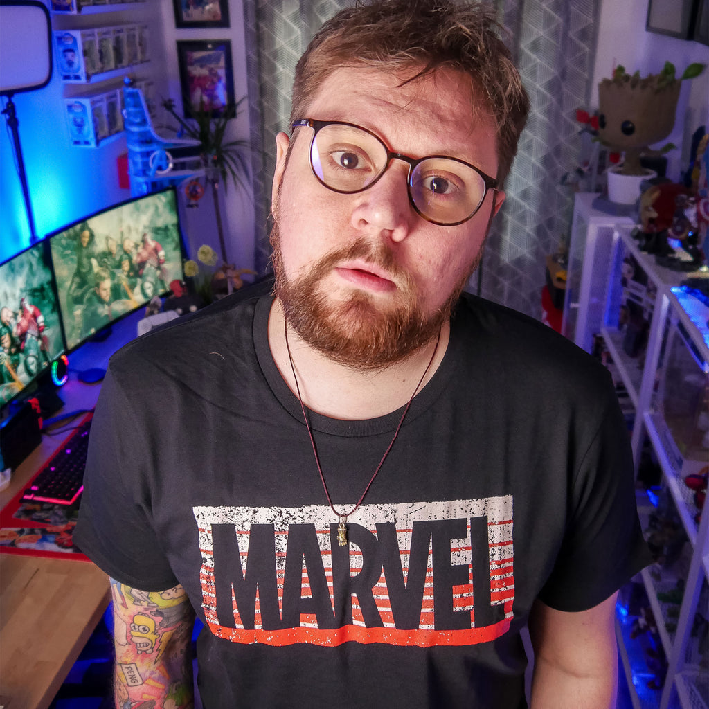 Immagine del prodotto Marvel - Maglietta nera con logo di Guardians