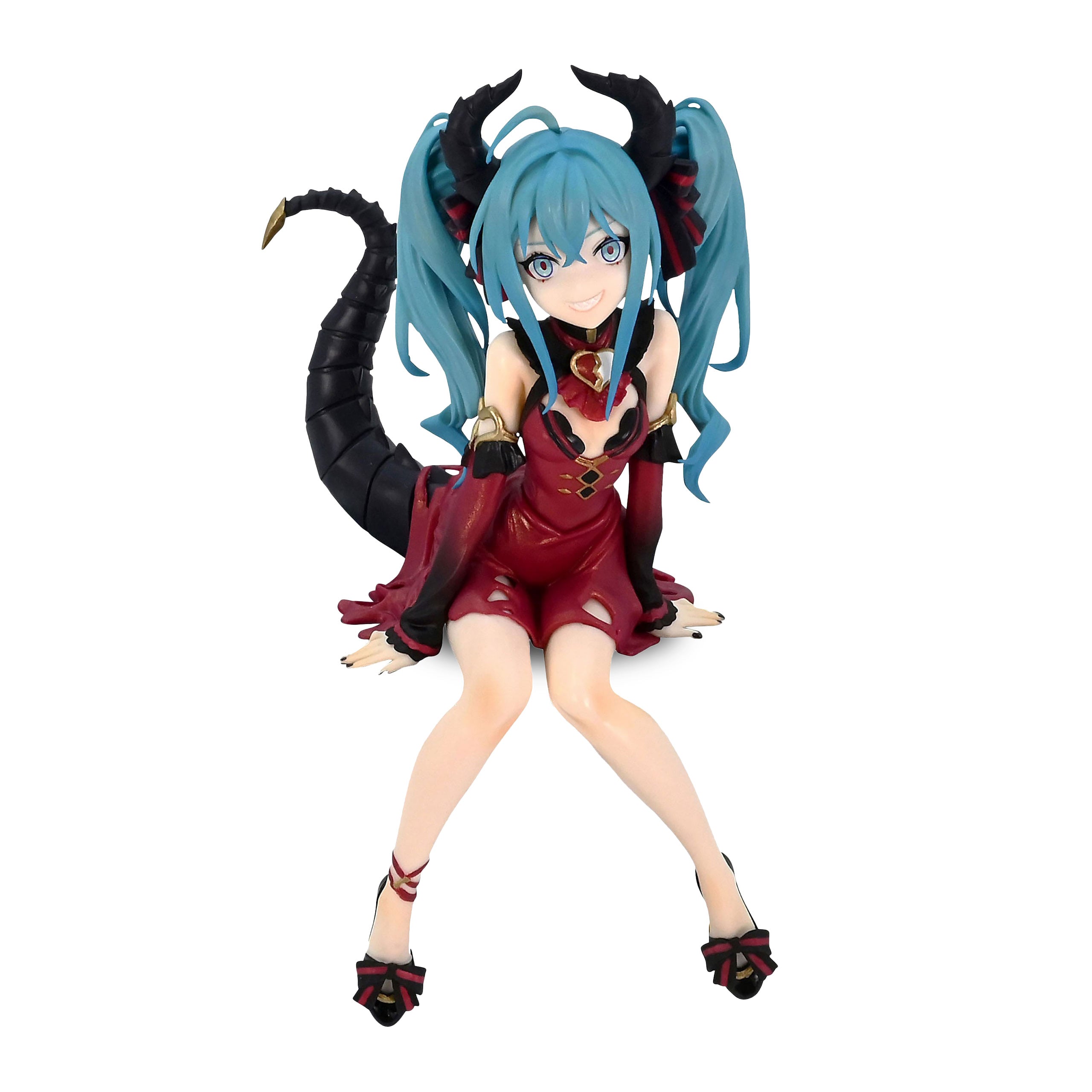 Produktbild Hatsune Miku - Villain Red Color Version Noodle Stopper Figur