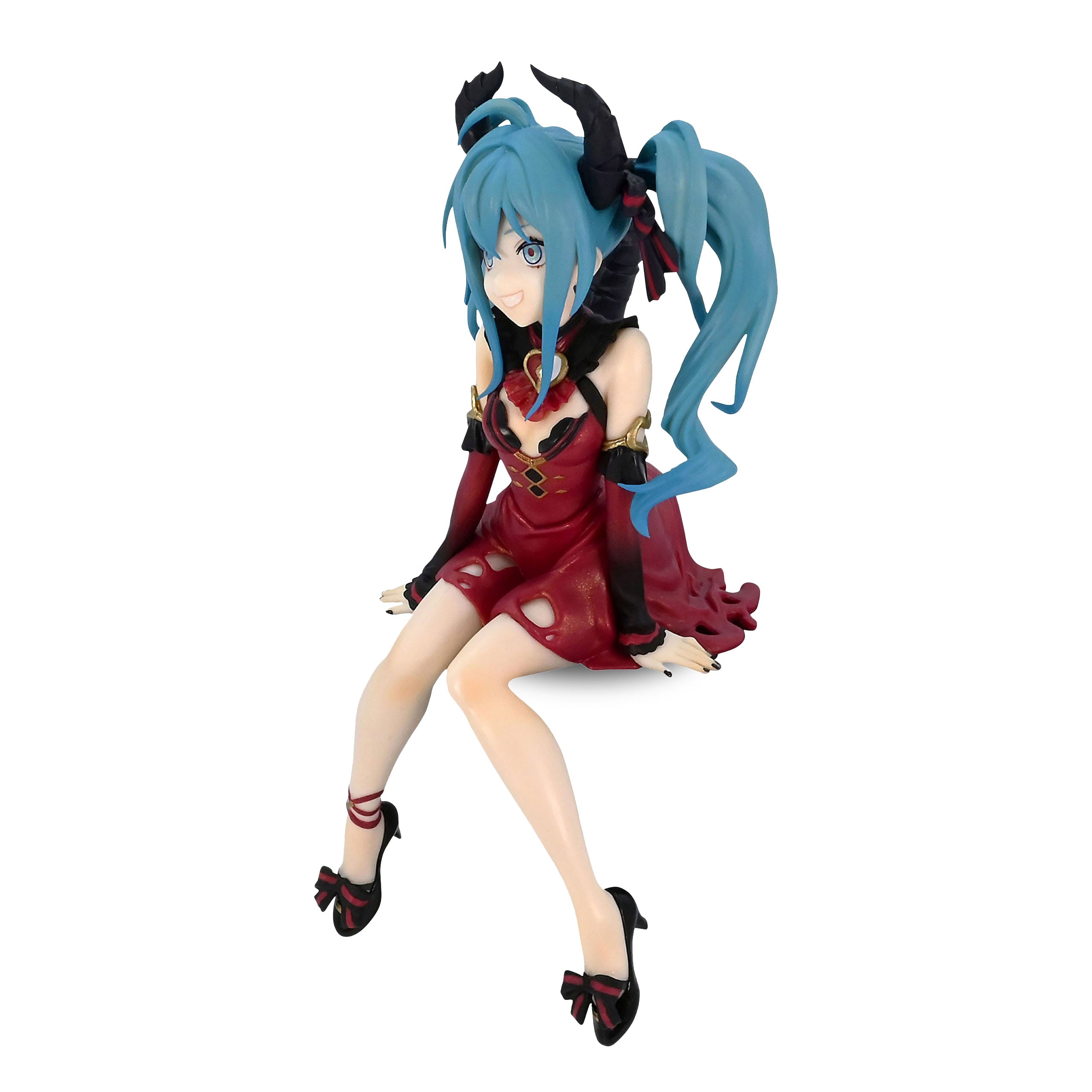 Produktbild Hatsune Miku - Villain Red Color Version Noodle Stopper Figur