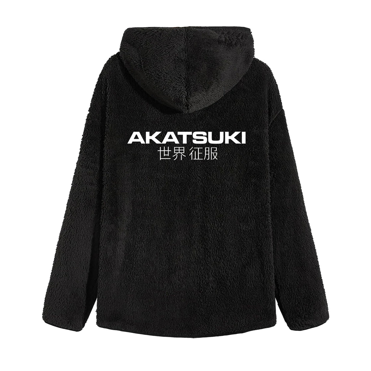 Image produit Naruto - Akatsuki Veste à Capuche en Peluche Noire