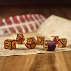 Immagine del prodotto Harry Potter - Set di dadi RPG Gryffindor 7 pezzi rosso