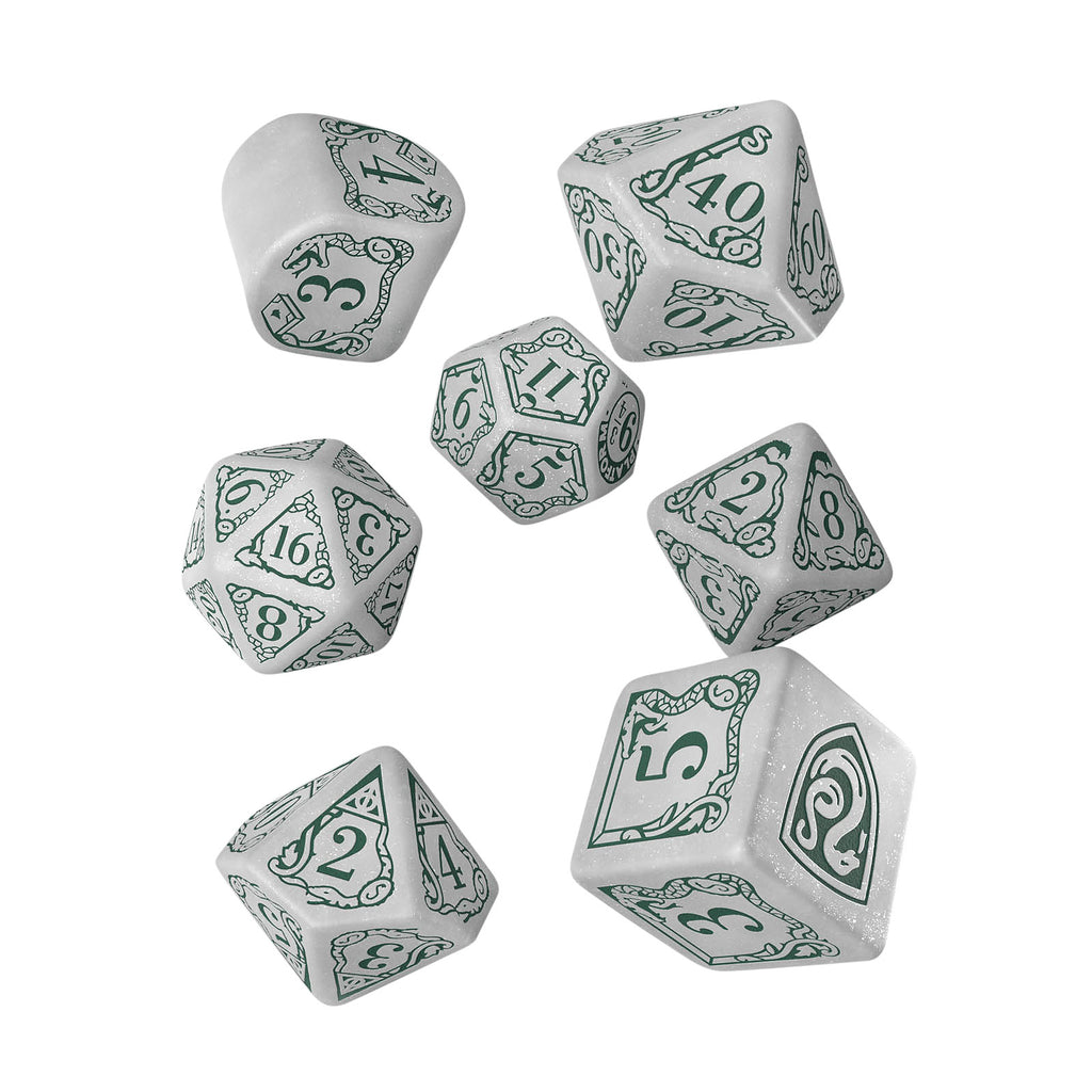 Image produit Harry Potter - Ensemble de dés RPG Slytherin 7pcs blanc
