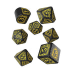 Image produit Harry Potter - Ensemble de dés RPG Hufflepuff 7pc Noir