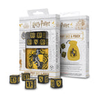 Immagine del prodotto Harry Potter - Set di dadi RPG Hufflepuff 5 pezzi con sacchetto dei dadi giallo