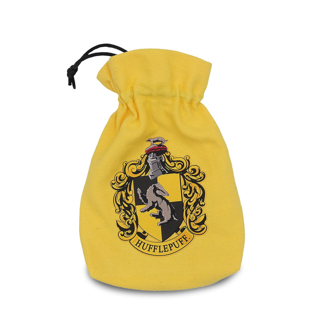 Immagine del prodotto Harry Potter - Set di dadi RPG Hufflepuff 5 pezzi con sacchetto dei dadi giallo