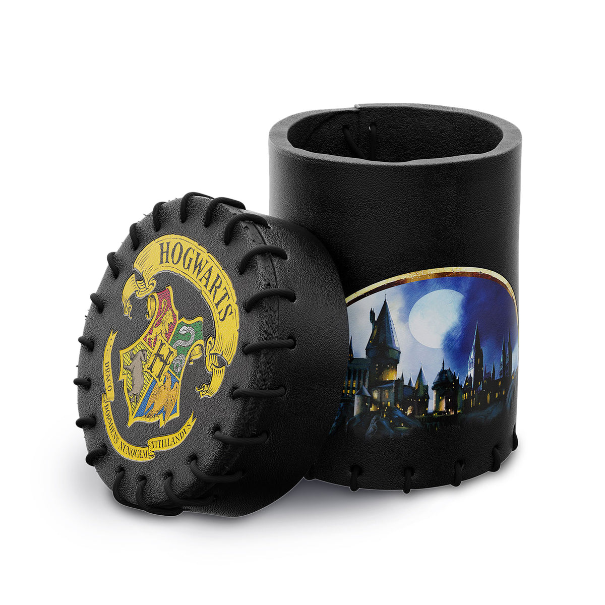 Immagine del prodotto Harry Potter - Bicchiere da dadi Hogwarts nero