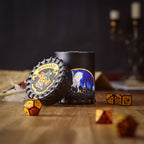 Immagine del prodotto Harry Potter - Bicchiere da dadi Hogwarts nero