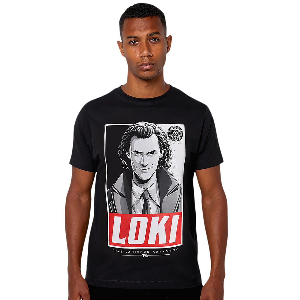 Immagine del prodotto T-shirt Loki Square nera