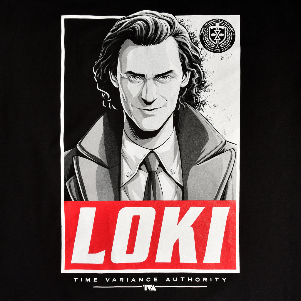 Immagine del prodotto T-shirt Loki Square nera
