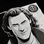 Immagine del prodotto T-shirt Loki Square nera