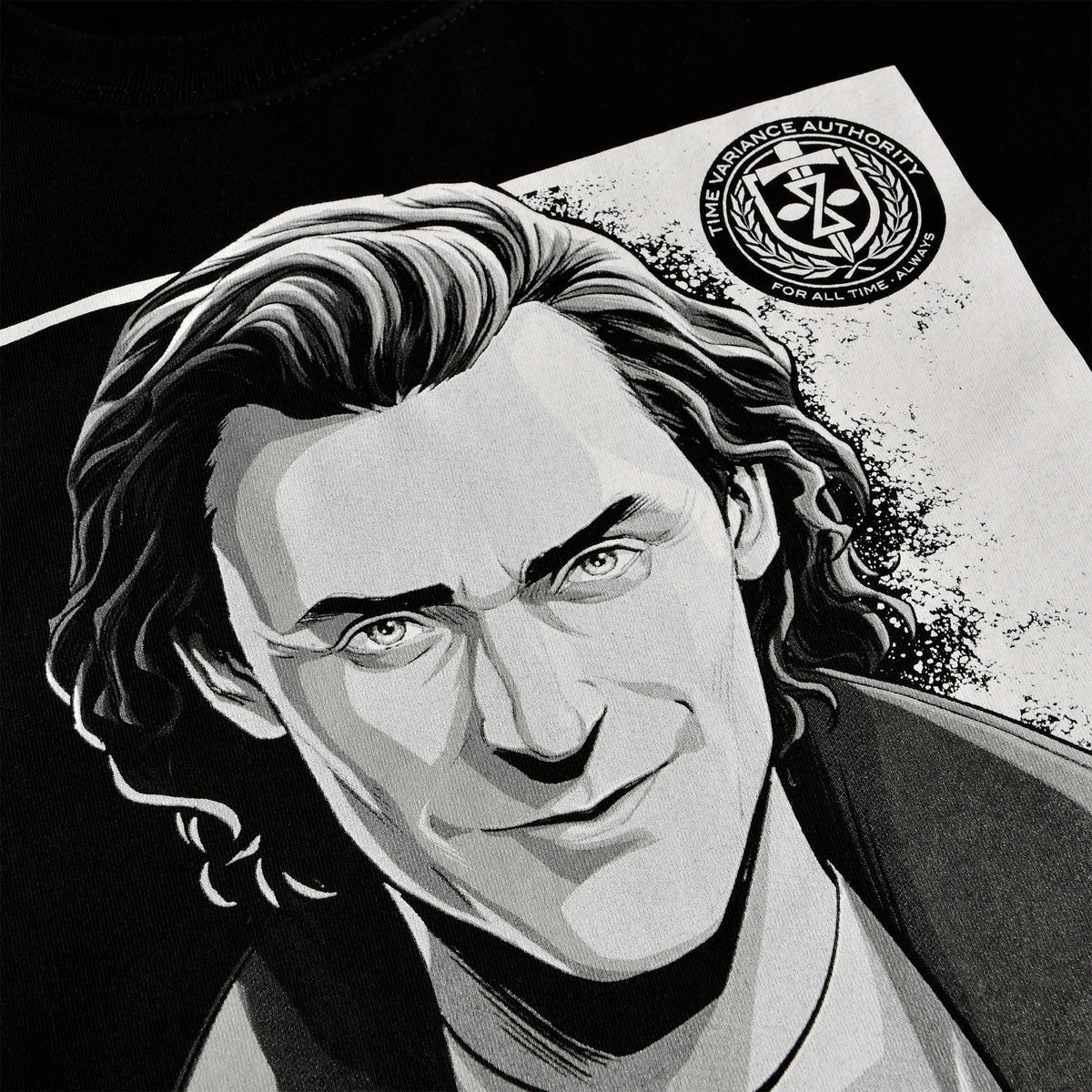Immagine del prodotto T-shirt Loki Square nera