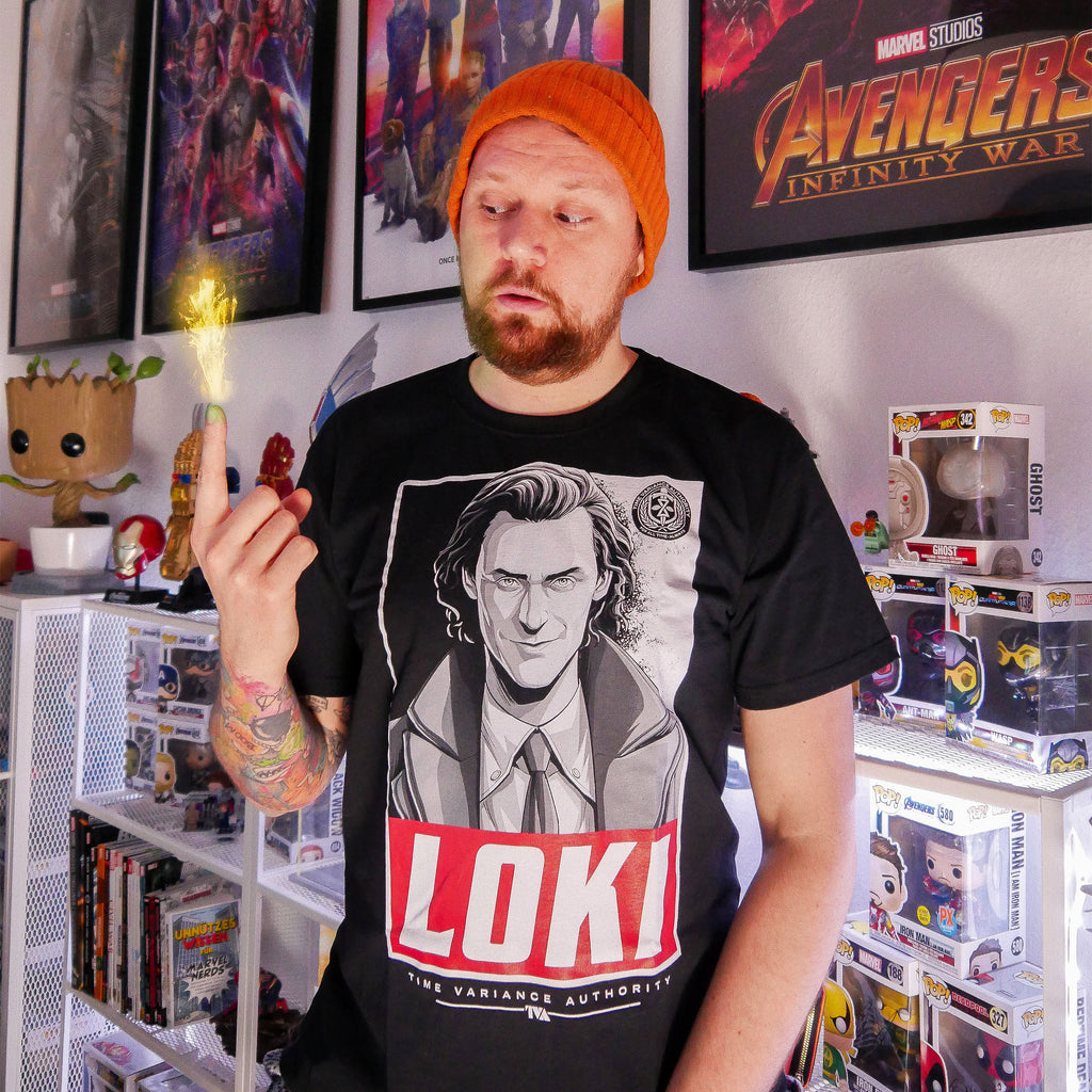 Immagine del prodotto T-shirt Loki Square nera