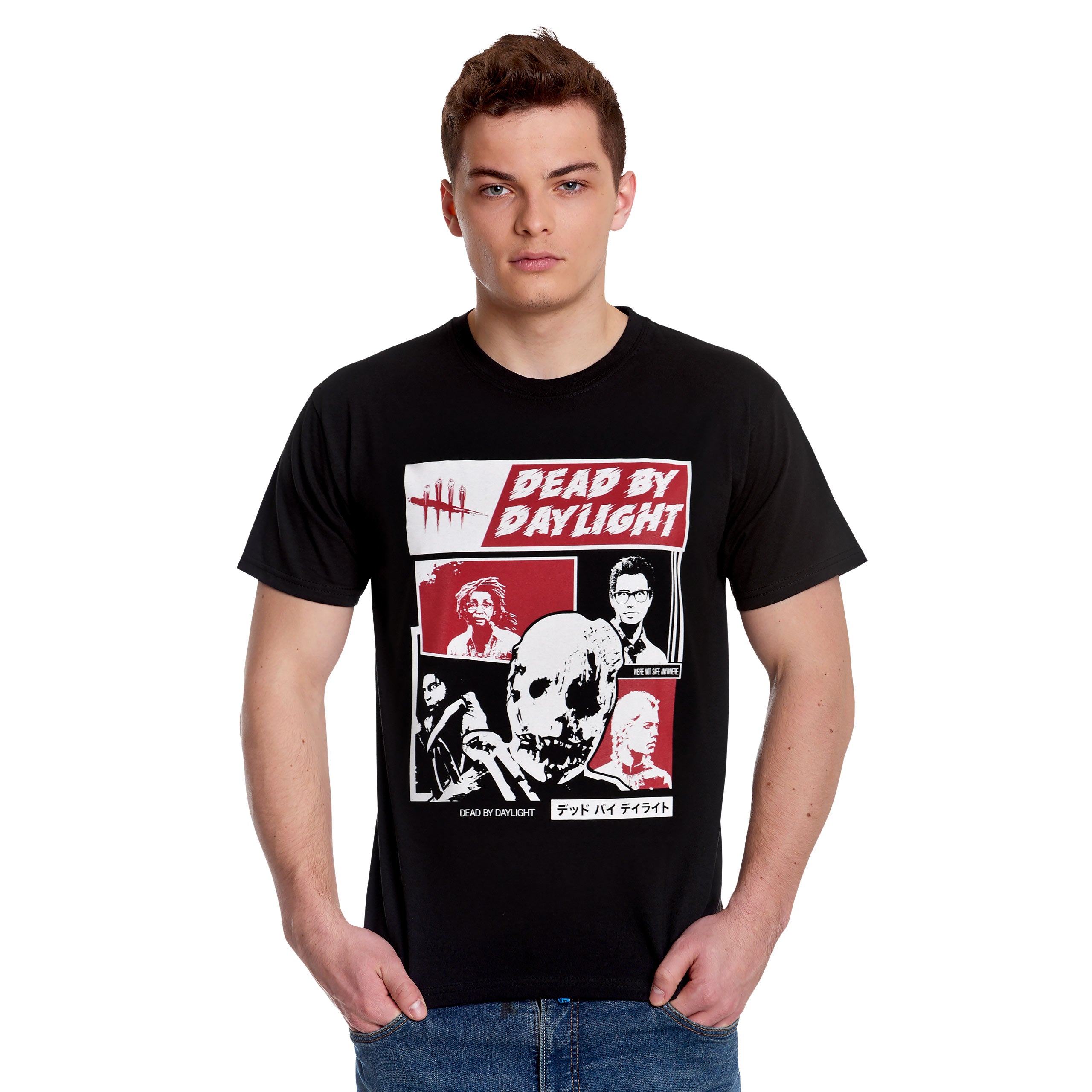 Image produit Dead by Daylight - T-shirt Trapper Retro Line noir