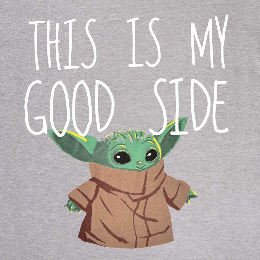 Immagine del prodotto Grogu Good Side T-Shirt Oversize Bianca - Star Wars The Mandalorian