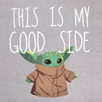 Immagine del prodotto Grogu Good Side T-Shirt Oversize Bianca - Star Wars The Mandalorian