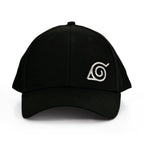 Image produit Naruto Shippuden - Casquette de baseball symbole Konoha noir