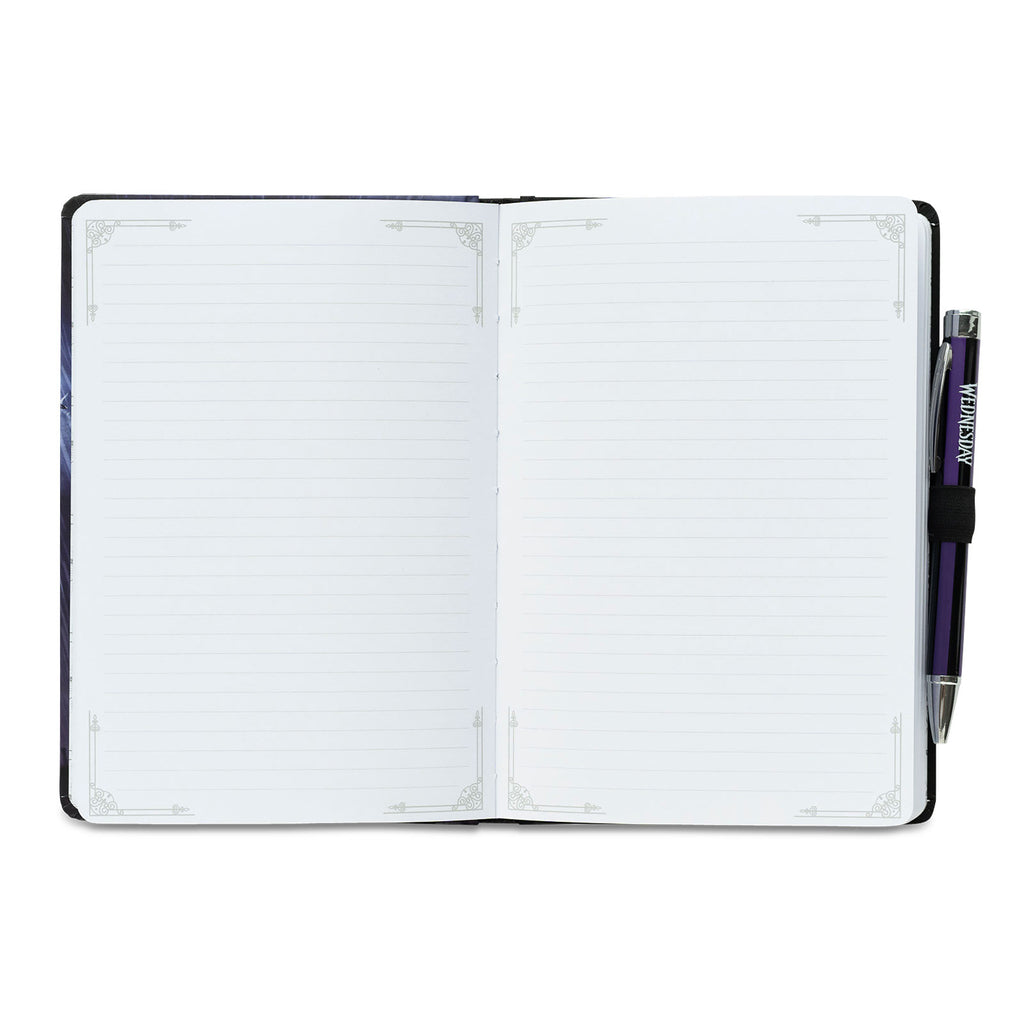 Immagine del prodotto Mercoledì - Quaderno A5 Downpour con penna