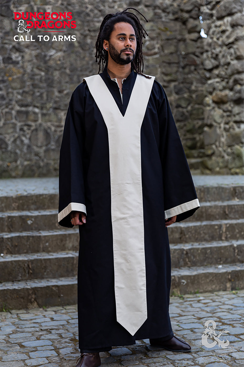 Produktbild Dungeons & Dragons - Magier Robe schwarz-natur