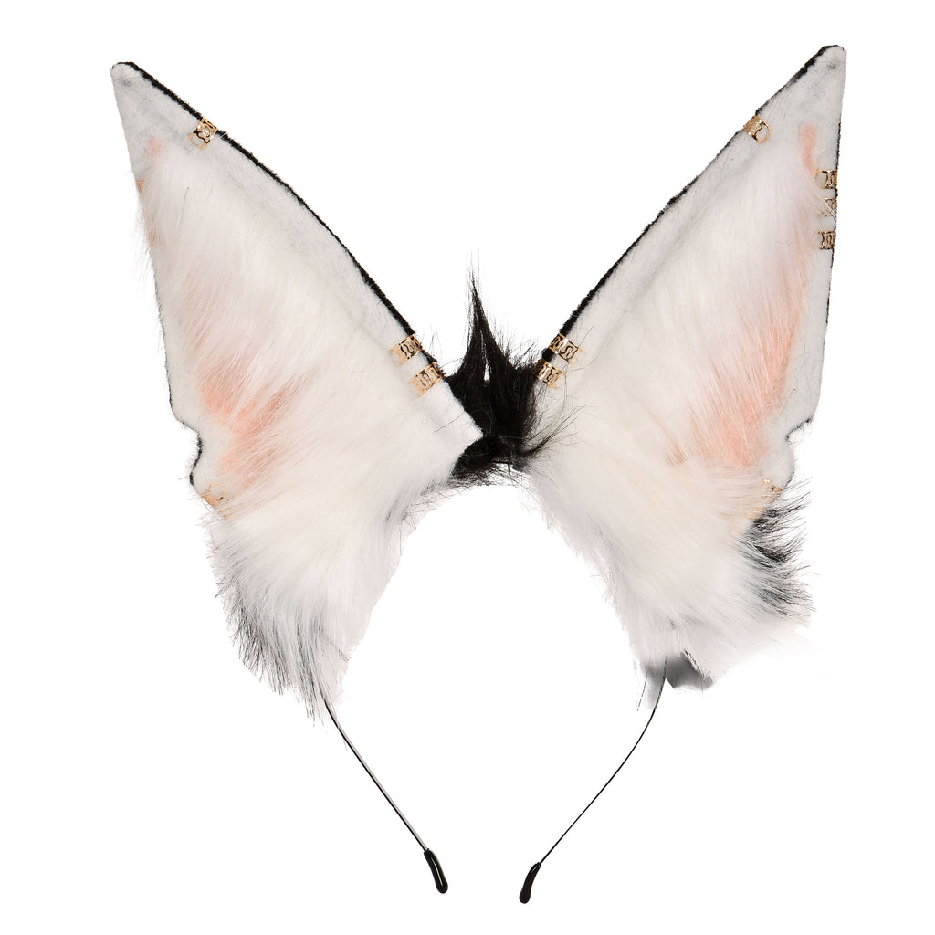 Image produit Oreilles de Kitsune noir-blanc