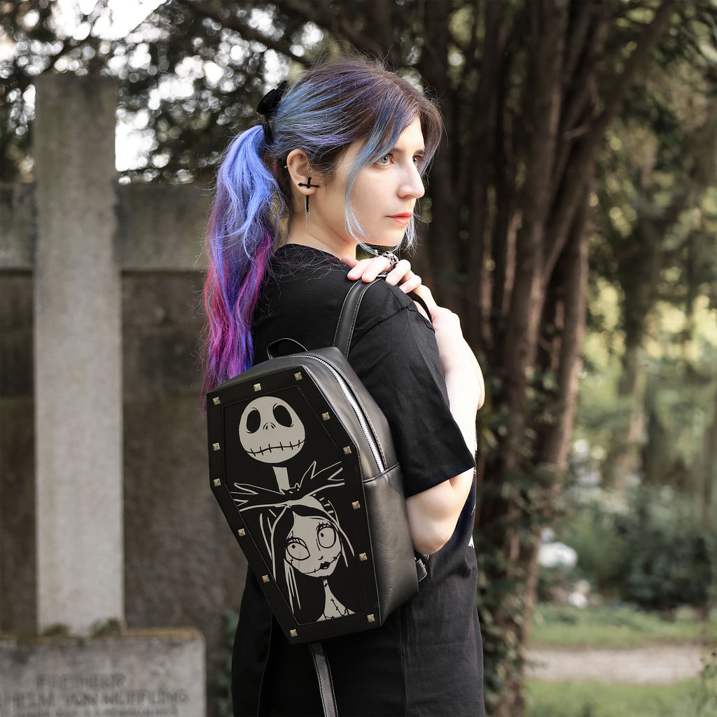 Produktbild Nightmare Before Christmas - Jack & Sally Rucksack schwarz
