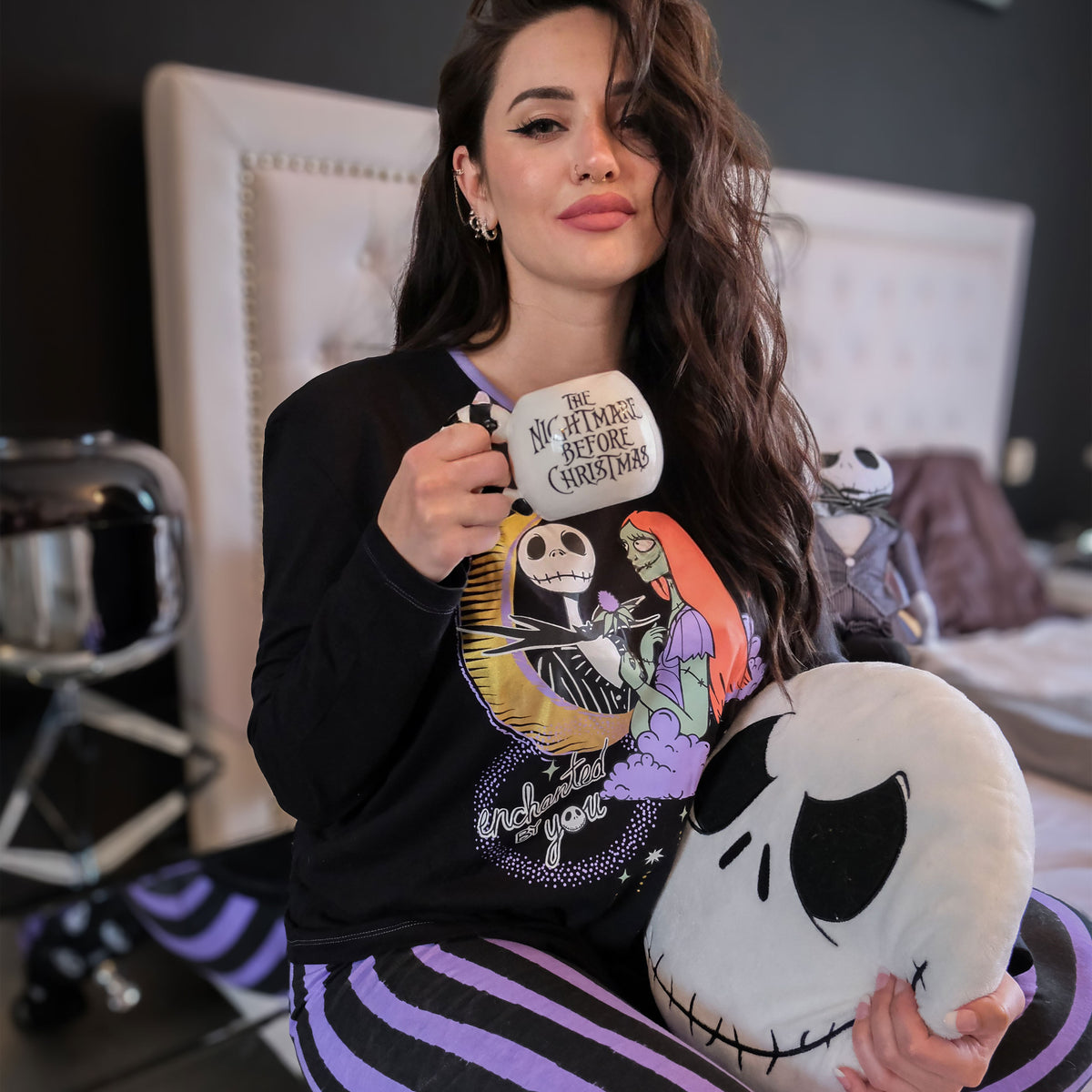 Image produit Pyjama Jack et Sally - Nightmare Before Christmas