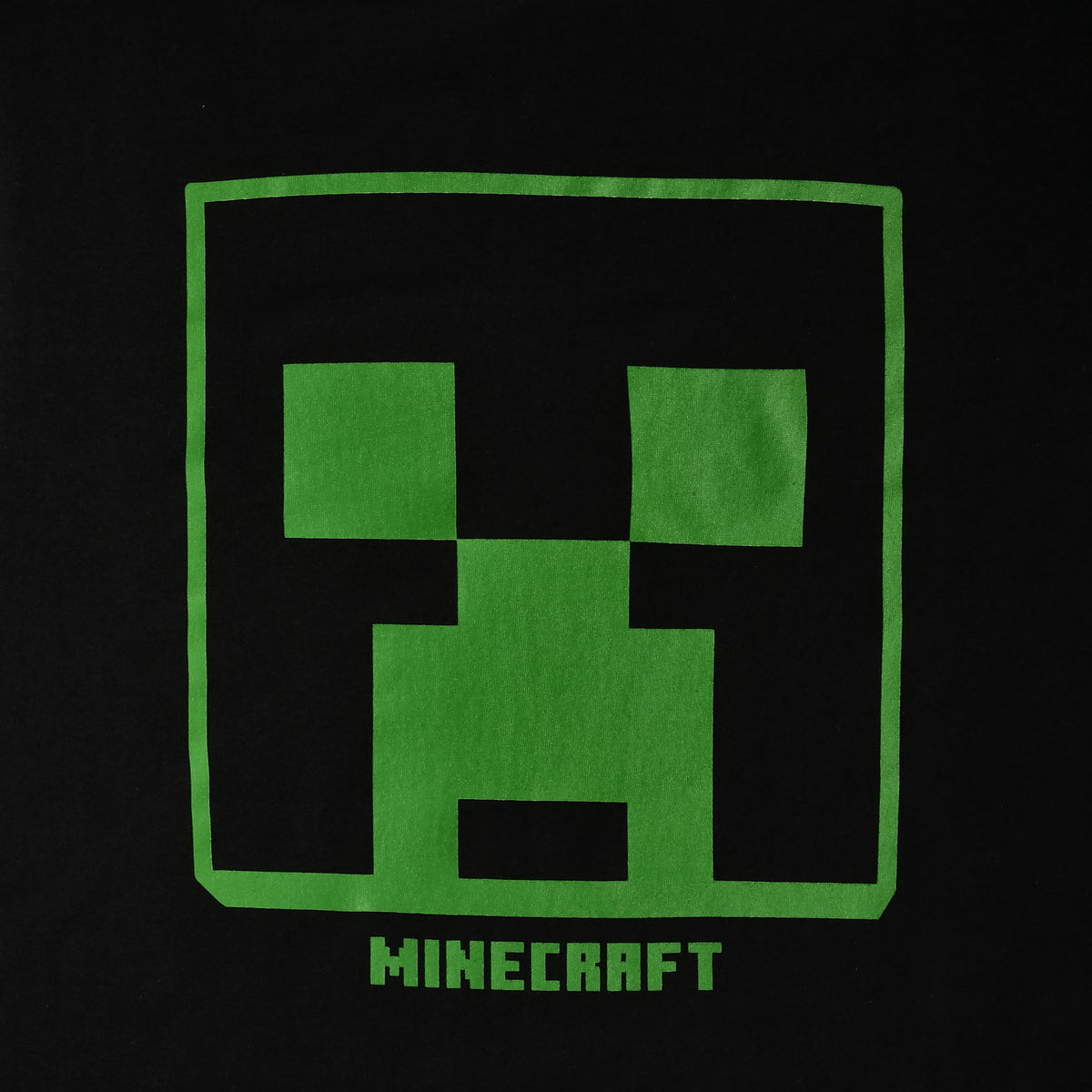 Immagine del prodotto Minecraft - T-shirt nera con logo Creeper