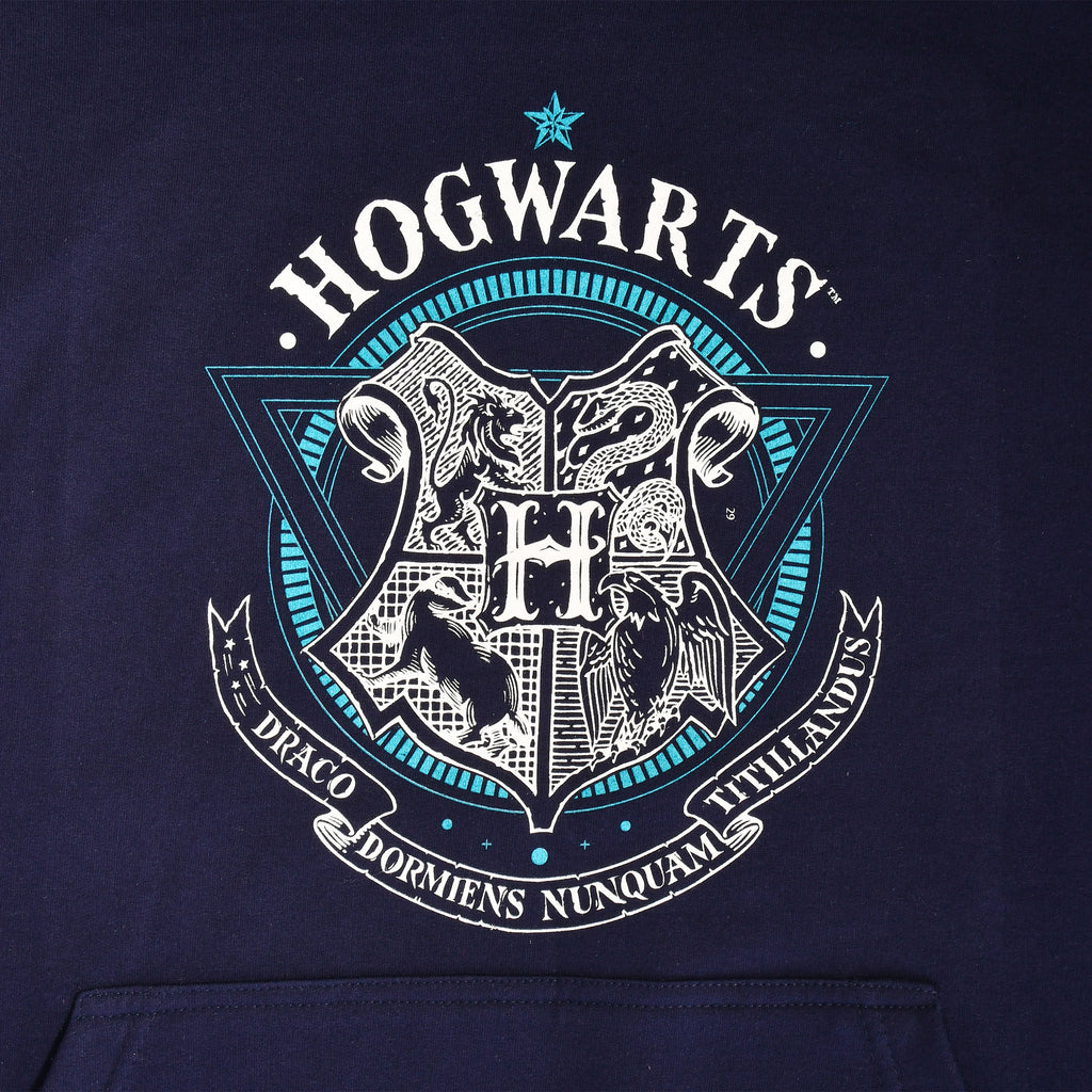 Produktbild Harry Potter - Hogwarts School of Witchcraft Hoodie blau