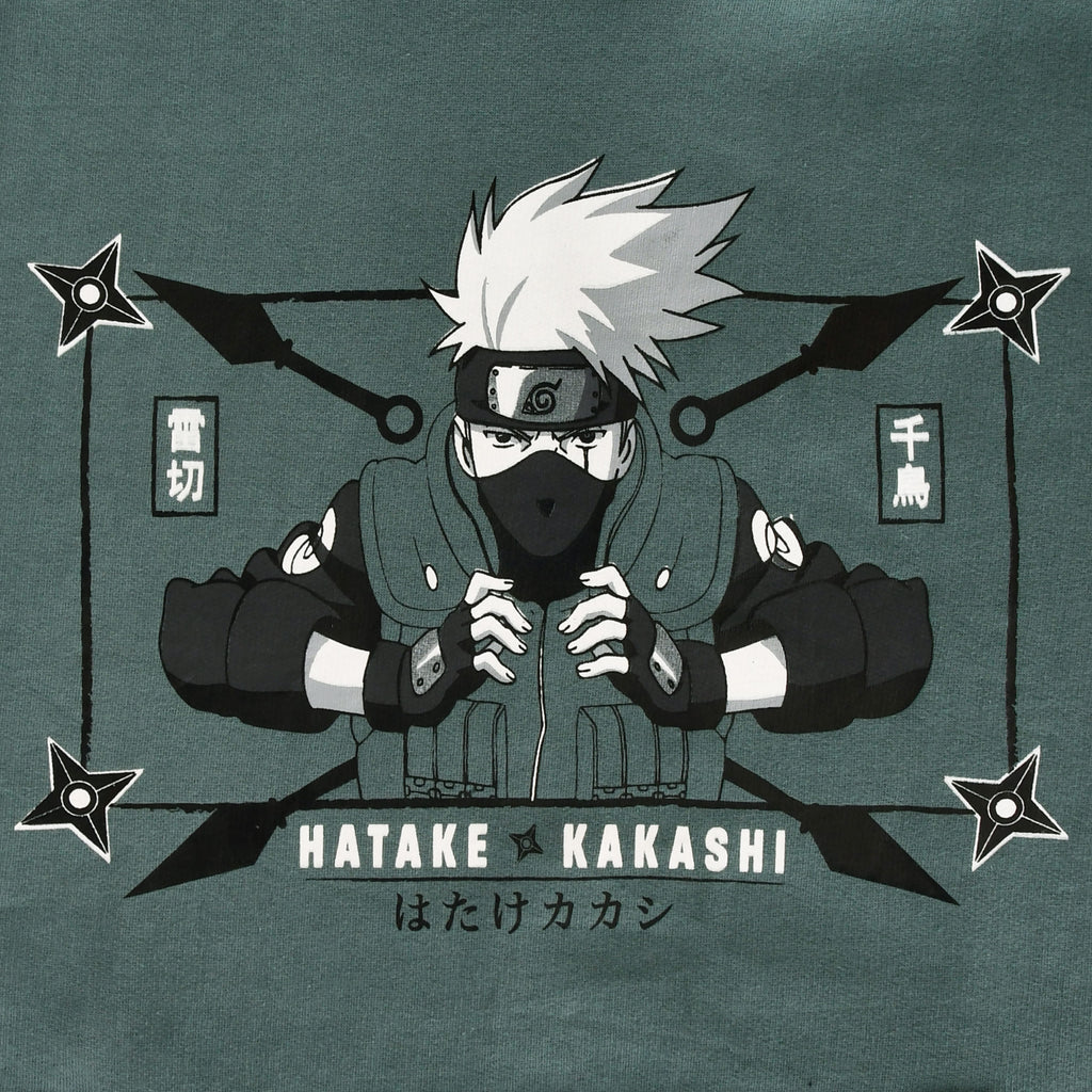 Produktbild Naruto Shippuden - Hatake Kakashi Hoodie grün