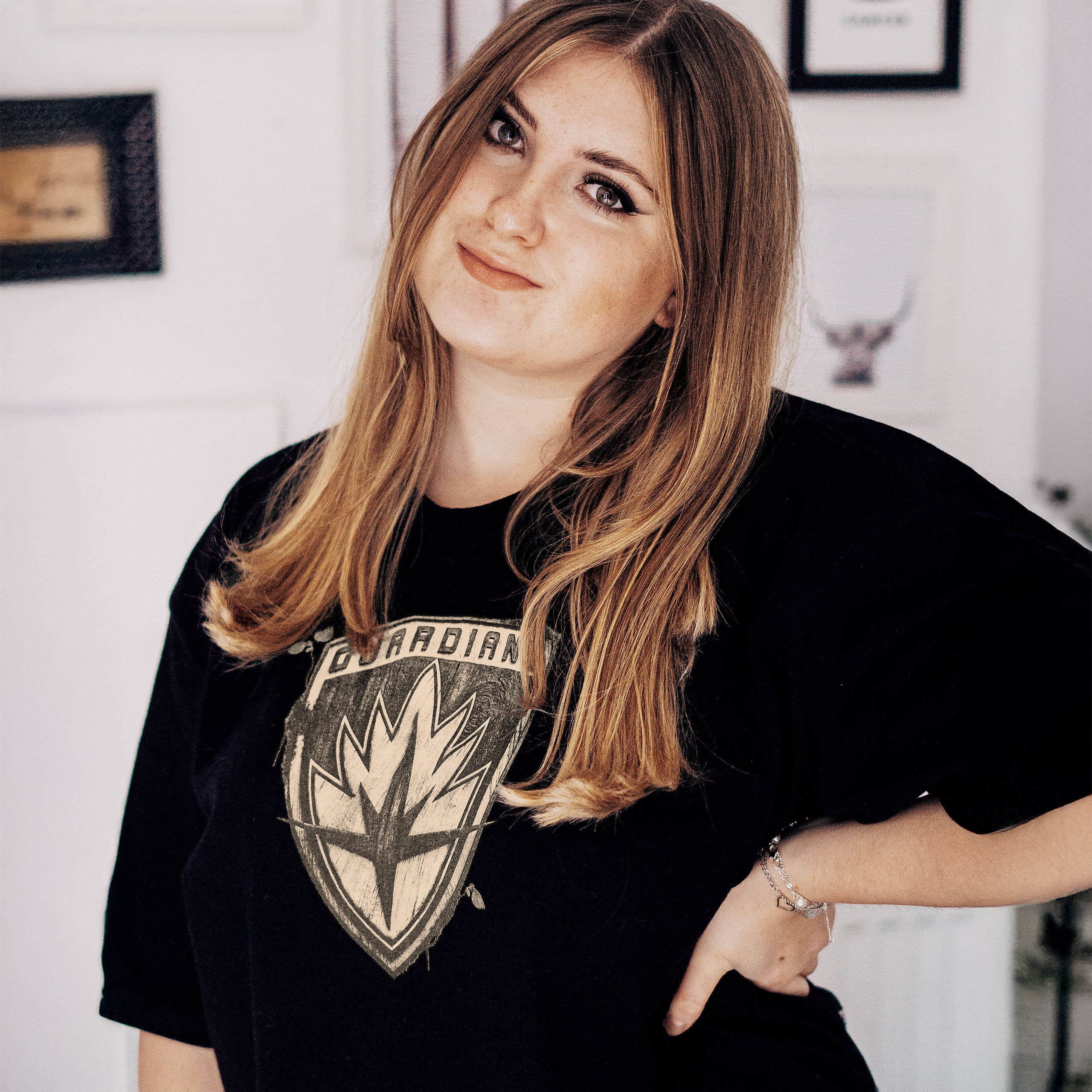 Image produit Guardians of the Galaxy - T-shirt oversize Groot noir