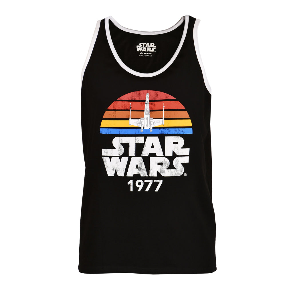Image produit Débardeur Star Wars de 1977 Distressed noir