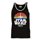 Image produit Débardeur Star Wars de 1977 Distressed noir
