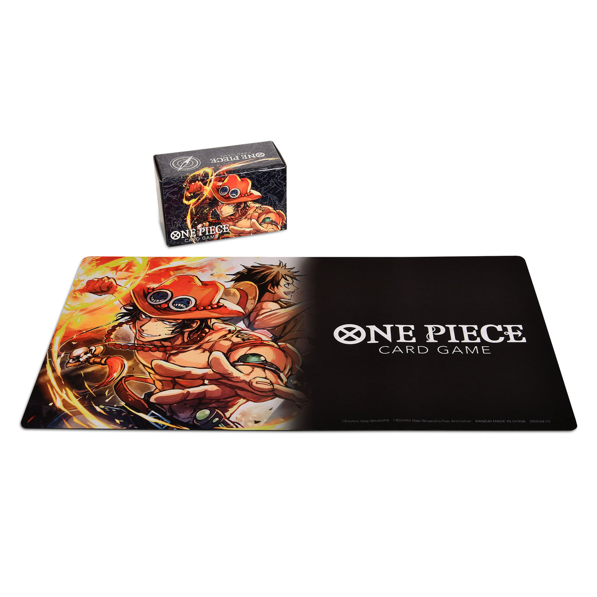 Image produit One Piece Card Game - Tapis de jeu et boîte de rangement Portgas D. Ace