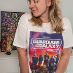 Image produit Guardiens de la Galaxie - T-shirt d'équipage blanc