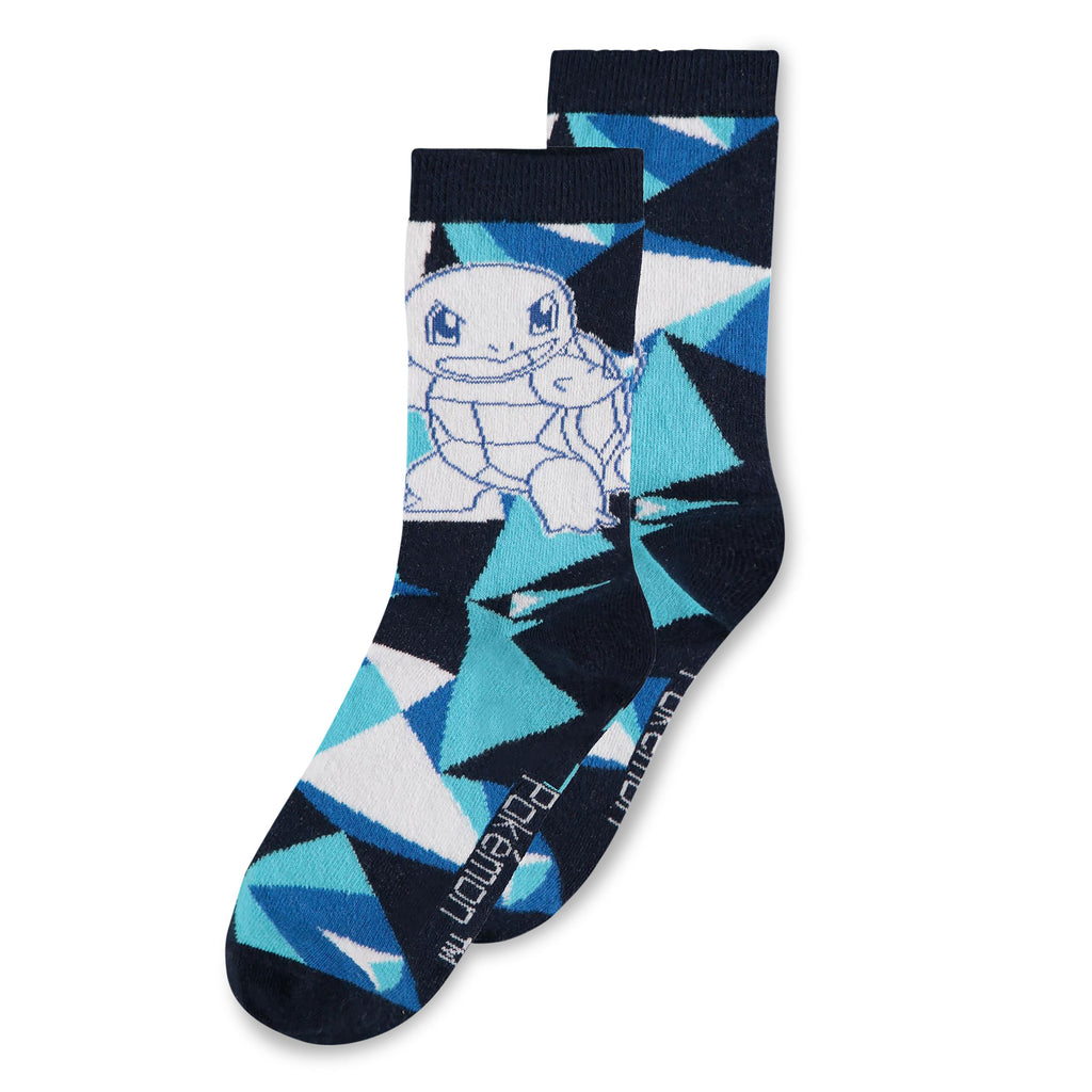 Produktbild Pokemon - Glumanda, Schiggy, Bisasam Socken 3er Set