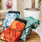 Produktbild Pokemon - Glumanda, Schiggy, Bisasam Socken 3er Set