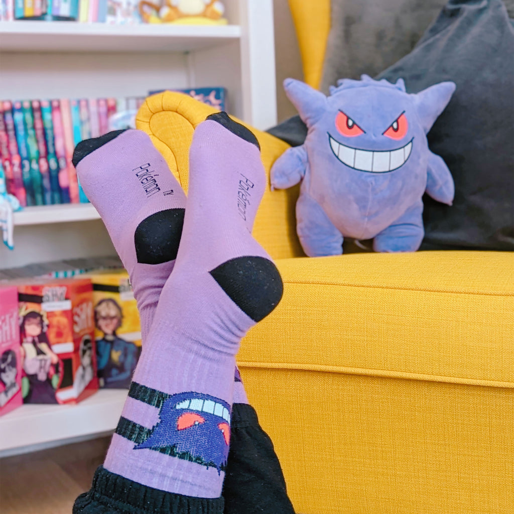 Image produit Pokemon - Set de 2 paires de chaussettes Pikachu & Gengar